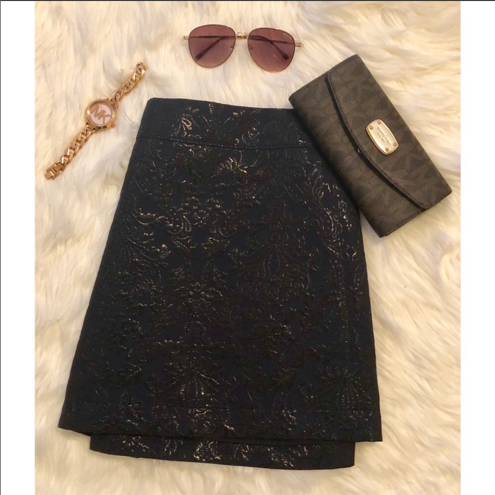 Abercrombie & Fitch Embroidered Skirt